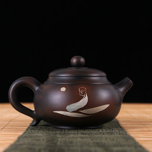 螢虹藝術(shù) 云南建水紫陶茶葉罐純手工 非紫砂普洱茶儲(chǔ)茶罐工廠直銷