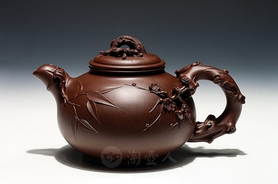 紫砂學堂丨紫砂壺中的“歲寒三友”紫砂藝術