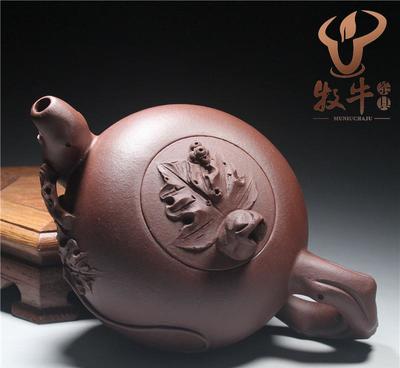 牧牛紫砂壺 名家傳承與藝術創新的完美融合